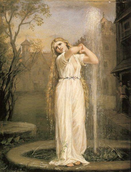 John William Waterhouse Undine oil painting image